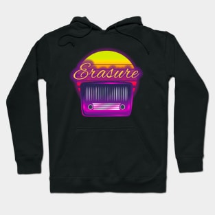 erasure retro Hoodie